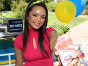 Bliss Lei - Hot 18 year old chick licks cum off snowcone!