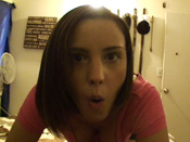 Brooke Adams - Cute ex fucks her man on camera!