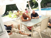 Bliss Lei - Sluts gets nasty cum shot to the face!