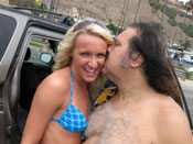  Addison Cain - Sexy beach slut Addison gets fucked by a Jurassic Cock!