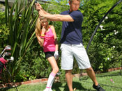 Nicole Ray - Teen Nicole Ray gets fucked hard after golf lessons!