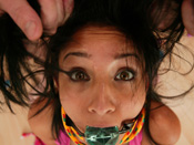 Maya Bazin - Maya Bazin gets tied up and fucked hard!