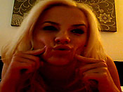 Halie C - Dumb slut forgot her webcam on