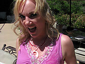 Liz Black - Enthusiastic slut receiving mean degrading facials