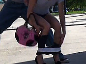 Skinny Girl In Leggings Sharked - Skinny Girl In Leggings Sharked