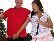  London Keyes - Jurassic cock gets to taste a teen pussy