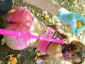 Lynn Love - Young one gets chained and punished with a big cock