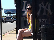 Cock surprise at the bus station - Cock surprise at the bus station