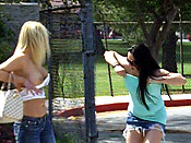 Sluts get pantsed in public - Sluts get pantsed in public