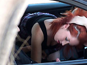 Some stupid coed - Some stupid coed gives head in the car