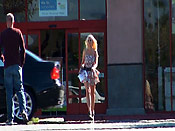 Busty blonde sharking - Busty blonde sharking