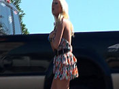 Busty blonde sharking - Busty blonde sharking