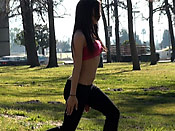 Yoga chick surprise - Yoga chick surprise