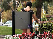 Busty babe sharked in public - Busty babe sharked in public