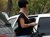 Busty babe sharked in public - Busty babe sharked in public