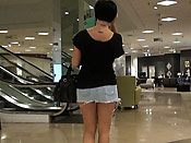 Busty babe sharked in public - Busty babe sharked in public