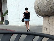 Busty babe sharked in public - Busty babe sharked in public