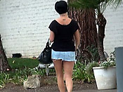 Busty babe sharked in public - Busty babe sharked in public