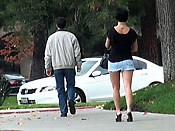 Busty babe sharked in public - Busty babe sharked in public