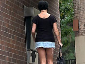 Busty babe sharked in public - Busty babe sharked in public