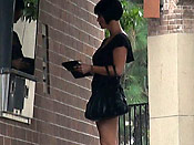 Busty babe sharked in public - Busty babe sharked in public