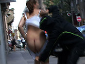 Juicy ass gets pantsed - Juicy ass gets pantsed