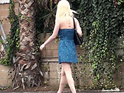 Blonde bitch sharked in public - Blonde bitch sharked in public