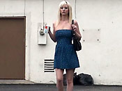 Blonde bitch sharked in public - Blonde bitch sharked in public