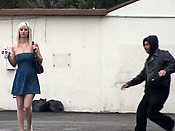 Blonde bitch sharked in public - Blonde bitch sharked in public