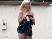 Blonde bitch sharked in public - Blonde bitch sharked in public