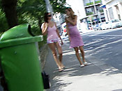 Blonde lesbian gets sharked - Blonde lesbian gets sharked