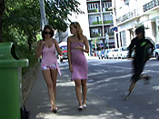 Blonde lesbian gets sharked - Blonde lesbian gets sharked