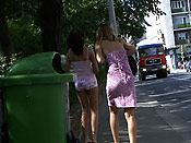 Blonde lesbian gets sharked - Blonde lesbian gets sharked