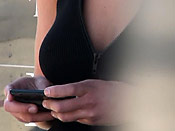 Public cumshot violation - Public cumshot violation