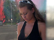 Public cumshot violation - Public cumshot violation