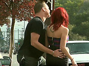 Public stairwell fuck - Public stairwell fuck