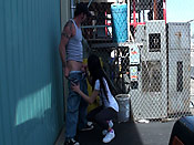 Real parking lot fuck - Real parking lot fuck