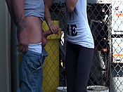 Real parking lot fuck - Real parking lot fuck