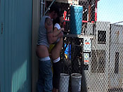 Real parking lot fuck - Real parking lot fuck