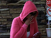 Slow reactions - Dumb girl getting jizzed on the streets