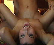 Rebeca- pb02 - Hottie girlfriend Rebeca gets fucked reverse cowgirl and missionary and swallows