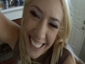 Kagney - Fine ass blonde chick does her dude dirty!