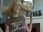 Kagney - Fine ass blonde chick does her dude dirty!