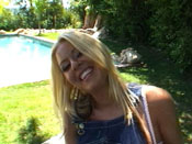 Riley - This blonde nympho may be a cheating slut, but she fucks like a champ in this home video!