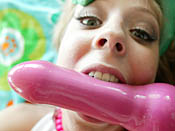 Chastity Lynn  - School chcik gets taped up and made to cum!