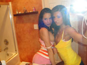 Lexi & Tia - Two Teen BFFs fuck each other tight pussy in a dirty threesome!