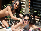 Lexi and Eve - Stupid sluts exposed naked on webcam