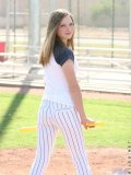 Jules may be shy but she aint that shy watch her flash her boobies out on the field in full baseball gear