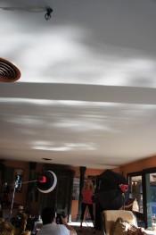 Alanah Rae behind the scenes.