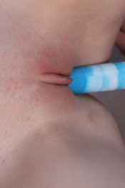 Marie McCray dildos her tight pussy.